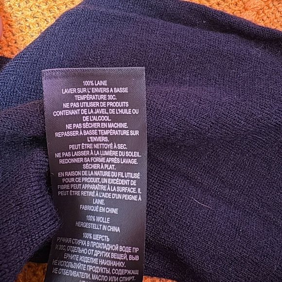 Unisex Ted Baker Black Crewneck Sweater - Picture 8 of 9